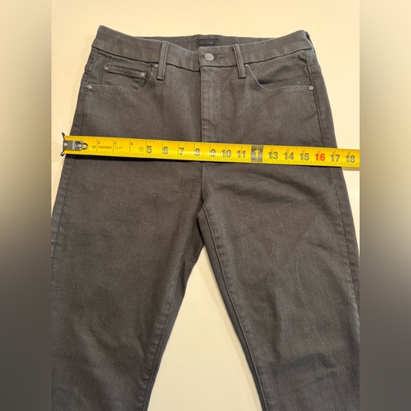 MOTHER Jeans The High waisted Looker Skimp Black Women’s Sz 28 Skinny Leg - Picture 12 of 12